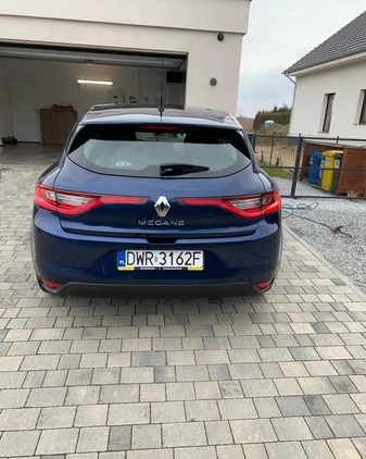 Renault Megane cena 39900 przebieg: 145000, rok produkcji 2017 z Kępno małe 254